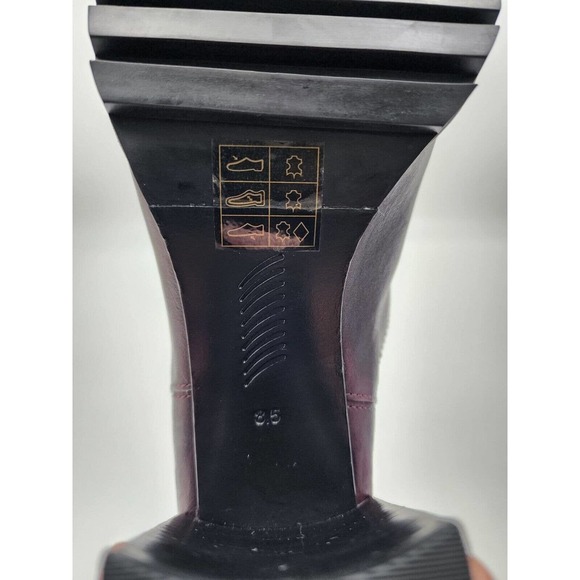 Paige Natasha Bootie Wine Leather Heel Ankle Women's Size 8.5 New Boot P… - Picture 7 of 14